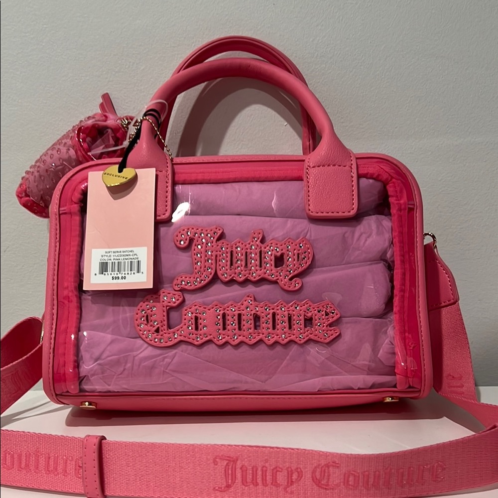 Juicy Couture Pink Crossbody Bag - Picture 3 of 9